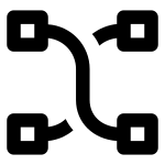 Shuffle Data Model SVG Icon